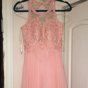 Light pink Prom dresss